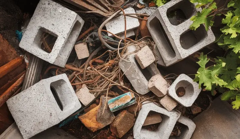 Can Junk Removers Remove Concrete Blocks and Landscaping Debris